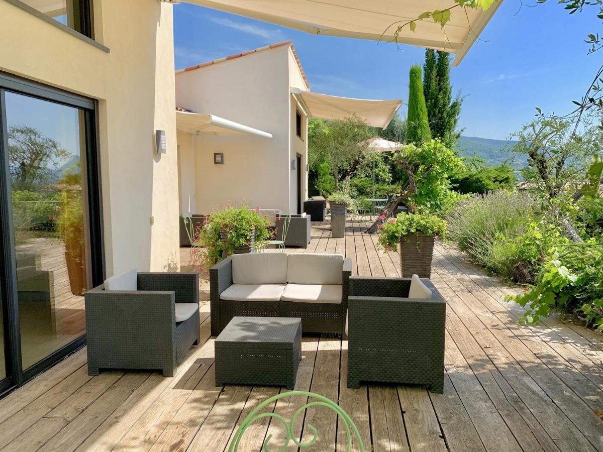 Maison D'Hotes Bleu Azur Tourrettes-sur-Loup Esterno foto